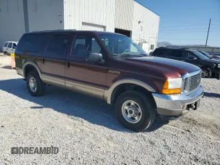 2001 Ford Excursion Limited z VIN 1FMSU43F31EC79481, wystawiony jako Copart lot #55257015 z przebiegiem 188 077 mil mil oraz Szkoda całkowita • Salvage title. Historia ofert i sprzedaży dostępna na DreamBid. Obrazek 4.