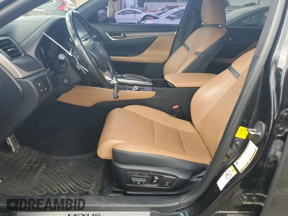 2016 Lexus GS 350 with VIN JTHCZ1BL9GA002297, listed as a Copart auction lot 52573194 with 134,876 mi miles and Salvage Title. Bid and sale history available at carsss.com. Image 7.