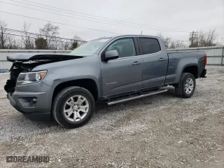 2019 Chevrolet Colorado 4WD LT with VIN 1GCGTCEN4K1165705, listed as a Copart auction lot 46176034 with 81,200 mi miles and Non Repairable. Bid and sale history available at carsss.com. Image 1.