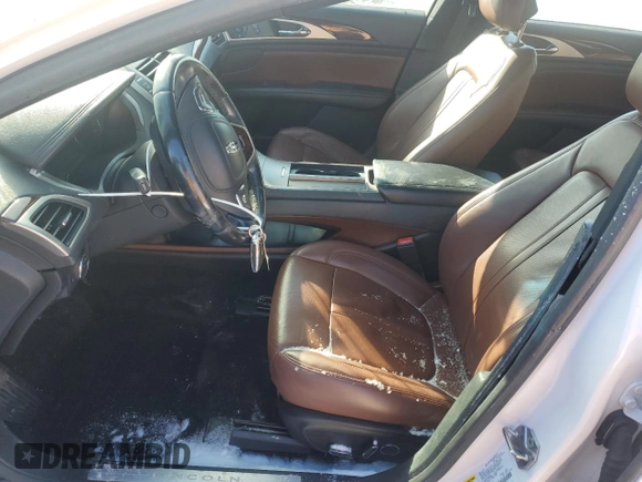 2019 Lincoln MKZ Reserve II with VIN 3LN6L5F96KR606972, listed as a Copart auction lot 42345565 with 55,876 mi miles and Salvage title. Bid and sale history available at DreamBid. Image 7.