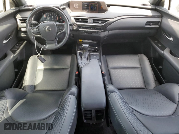2020 Lexus UX 200 with VIN JTHX3JBH4L2029894, listed as a Copart auction lot 53101095 with 44,695 mi miles and Salvage title. Bid and sale history available at DreamBid. Image 8.