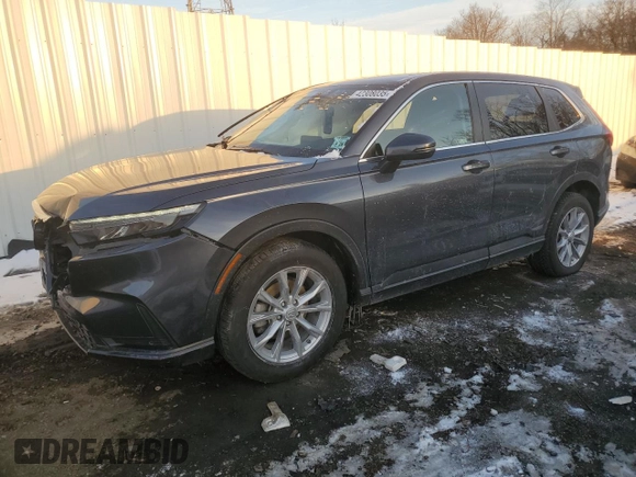 2023 Honda CR-V EX-L with VIN 5J6RS4H70PL004191, listed as a Copart auction lot 42308035 with 107,059 mi miles and Salvage Title. Bid and sale history available at carsss.com. Image 1.