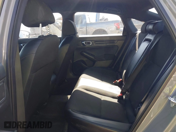 2025 Honda Civic Sport with VIN 2HGFE2F51SH557221, listed as a IAAI auction lot 42344477 with 313 mi miles and . Bid and sale history available at DreamBid. Image 8.