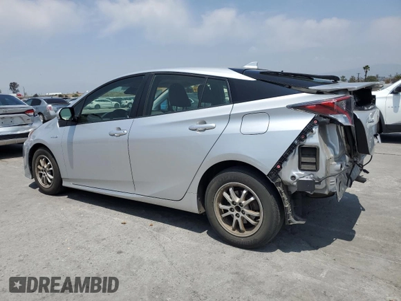 2018 Toyota Prius Two with VIN JTDKBRFU9J3585615, listed as a Copart auction lot 55527685 with 118,933 mi miles and Salvage Title. Bid and sale history available at DreamBid. Image 2.