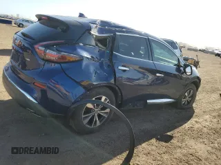 2019 Nissan Murano S with VIN 5N1AZ2MSXKN117734, listed as a Copart auction lot 52803625 with 65,786 mi miles and Salvage title. Bid and sale history available at DreamBid. Image 3.