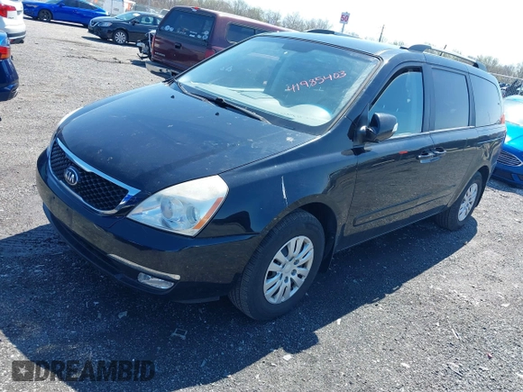 2014 Kia Sedona LX with VIN KNDMG4C71E6579260, listed as a IAAI auction lot 41985403 with 93,523 mi miles. Bid and sale history available at carsss.com. Image 17.