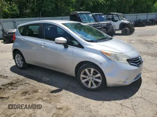2016 Nissan Note S with VIN 3N1CE2CP8GL383446, listed as a Copart auction lot 56394545 with 137,055 mi miles and Salvage title. Bid and sale history available at DreamBid. Image 4.