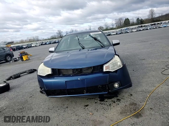 2008 Ford Focus SE with VIN 1FAHP35N98W267284, listed as a Copart auction lot 53380885 with 184,900 mi miles and Salvage Title. Bid and sale history available at DreamBid. Image 11.