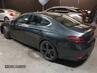 2023 Genesis G70 2.0T with VIN KMTG34TA3PU115553, listed as a IAAI auction lot 41822917 with 35,784 mi miles and . Bid and sale history available at DreamBid. Image 3.