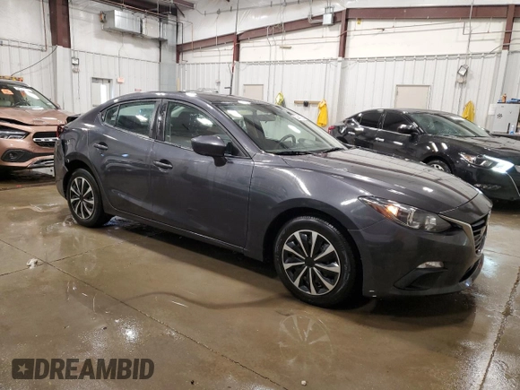 2015 Mazda 3 i Sport with VIN 3MZBM1U72FM220382, listed as a Copart auction lot 52441025 with 161,837 mi miles and Clean Title. Bid and sale history available at carsss.com. Image 4.