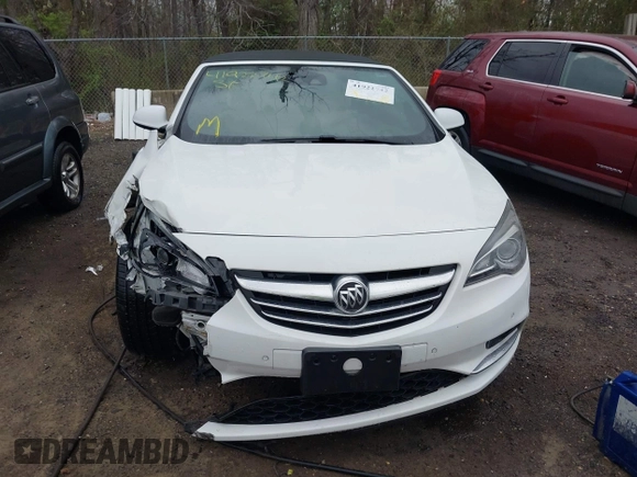 2016 Buick Cascada Premium with VIN W04WT3N54GG096203, listed as a IAAI auction lot 41922742 with 75,335 mi miles and . Bid and sale history available at DreamBid. Image 12.