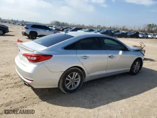 2017 Hyundai Sonata SE with VIN 5NPE24AF8HH567761, listed as a Copart auction lot 45888975 with 125,851 mi miles and Salvage Title. Bid and sale history available at carsss.com. Image 3.