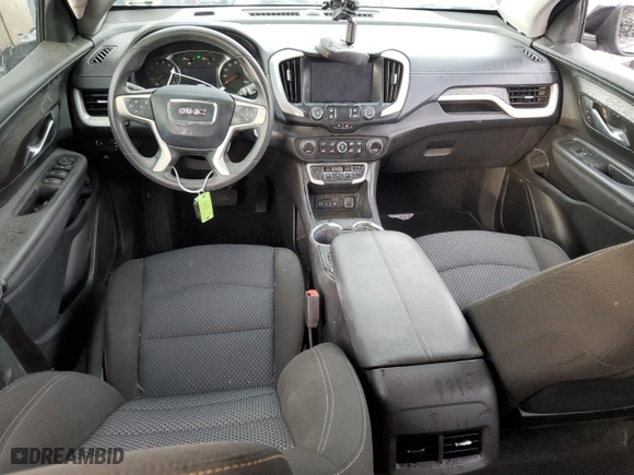 2023 GMC Terrain SLE with VIN 3GKALMEG6PL114174, listed as a Copart auction lot 43775115 with 54,539 mi miles and Salvage Title. Bid and sale history available at carsss.com. Image 8.
