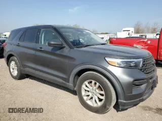 2020 Ford Explorer with VIN 1FMSK7BH9LGC37317, listed as a Copart auction lot 42526795 with 0 mi miles and Salvage Title. Bid and sale history available at carsss.com. Image 4.