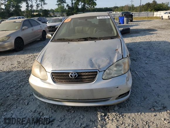 2008 Toyota Corolla CE with VIN 1NXBR32EX8Z969863, listed as a Copart auction lot 55164615 with Not Provided miles and Clean Title. Bid and sale history available at DreamBid. Image 5.