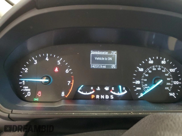 2020 Ford EcoSport S with VIN MAJ6S3FL1LC369014, listed as a Copart auction lot 54438035 with 34,231 mi miles and Salvage Title. Bid and sale history available at DreamBid. Image 9.
