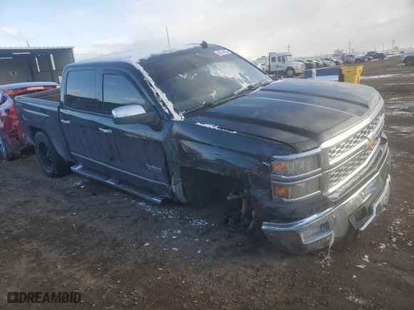 2014 Chevrolet Silverado 1500 LTZ with VIN 3GCUKSEC2EG390192, listed as a Copart auction lot 45214725 with 131,992 mi miles and Salvage Title. Bid and sale history available at carsss.com. Image 4.