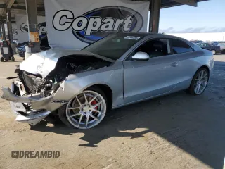 2013 Audi A5 Premium with VIN WAUCFAFRXDA065703, listed as a Copart auction lot 62964285 with 135,680 mi miles and Salvage title. Bid and sale history available at DreamBid. Image 1.