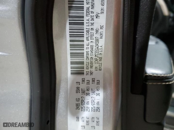 2016 Jeep Cherokee Latitude with VIN 1C4PJMCS5GW345807, listed as a Copart auction lot 42338245 with 96,460 mi miles and Salvage Title. Bid and sale history available at carsss.com. Image 16.