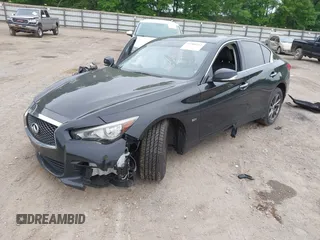 2017 Infiniti Q50 Premium z VIN JN1EV7AR8HM839575, wystawiony jako IAAI lot #42208933 z przebiegiem 160 873 mil mil oraz . Historia ofert i sprzedaży dostępna na DreamBid. Obrazek 2.