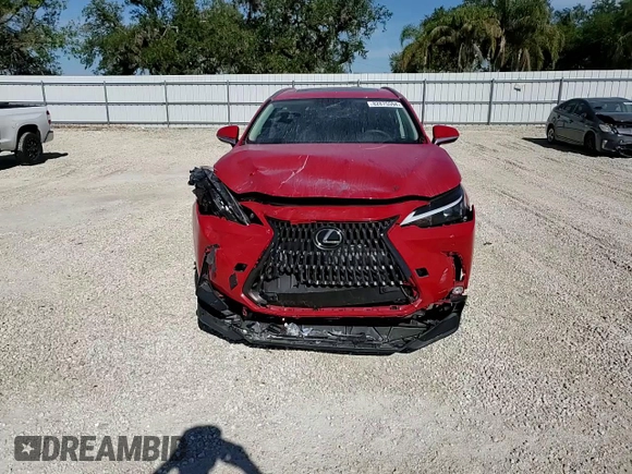 2023 Lexus NX with VIN 2T2GDCAZ3PC005206, listed as a Copart auction lot 82875594 with 9,455 mi miles and Salvage Title. Bid and sale history available at carsss.com. Image 12.