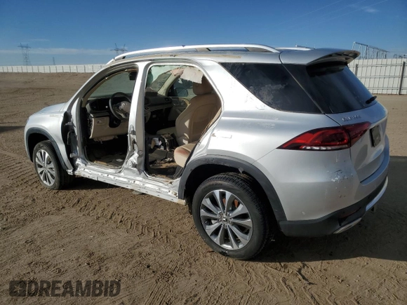2021 Mercedes-Benz GLE 350 with VIN 4JGFB4JB3MA327449, listed as a Copart auction lot 85615794 with 7 mi miles and Clean title. Bid and sale history available at DreamBid. Image 2.