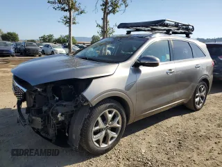 2019 Kia Sorento SX z VIN 5XYPK4A56KG528438, wystawiony jako Copart lot #55158685 z przebiegiem 86 288 mil mil oraz Szkoda całkowita • Salvage title. Historia ofert i sprzedaży dostępna na DreamBid. Obrazek 1.