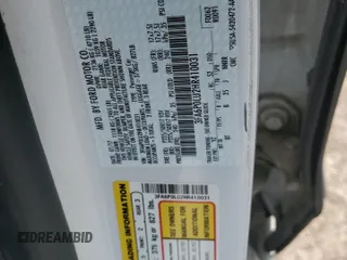 2017 Ford Fusion Hybrid SE with VIN 3FA6P0LU2HR410031, listed as a Copart auction lot 64358464 with Not provided miles and Clean title. Bid and sale history available at DreamBid. Image 12.