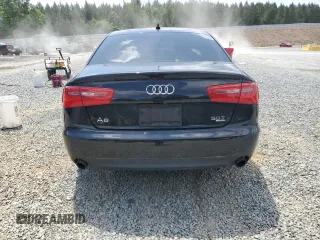 2013 Audi A6 Premium Plus with VIN WAUGGAFCXDN103742, listed as a Copart auction lot 54901795 with 122,795 mi miles and Clean title. Bid and sale history available at DreamBid. Image 6.