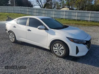 2024 Nissan Sentra S with VIN 3N1AB8BV8RY215556, listed as a Copart auction lot 51447165 with 36,104 mi miles and Salvage Title. Bid and sale history available at DreamBid. Image 4.
