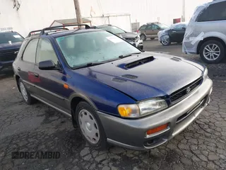 1997 Subaru Impreza Outback Special Sports with VIN JF1GF4856VH820845, listed as a IAAI auction lot 41659821 with 167,384 mi miles and . Bid and sale history available at DreamBid. Image 1.