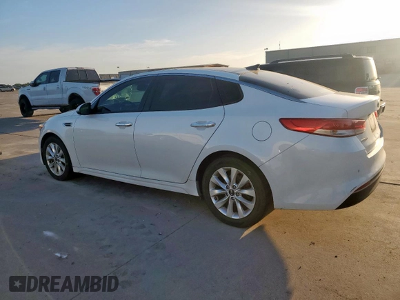 2016 Kia Optima EX with VIN 5XXGU4L30GG098066, listed as a Copart auction lot 62771145 with 102,098 mi miles and Salvage title. Bid and sale history available at DreamBid. Image 2.