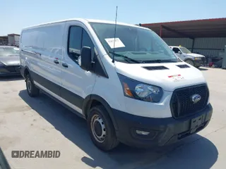 2023 Ford Transit z VIN 1FTBW1Y86PKB38373, wystawiony jako IAAI lot #42022577 z przebiegiem 9 405 mil mil oraz . Historia ofert i sprzedaży dostępna na DreamBid. Obrazek 1.