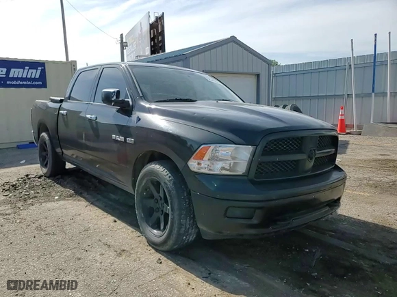 2009 Dodge Ram 1500 Laramie with VIN 1D3HB13T09S740911, listed as a Copart auction lot 58340294 with 154,540 mi miles and Salvage Title. Bid and sale history available at carsss.com. Image 11.