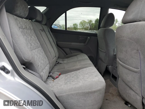 2006 Kia Sorento LX with VIN KNDJD733265522597, listed as a Copart auction lot 53667805 with 97,823 mi miles and Salvage Title. Bid and sale history available at DreamBid. Image 11.