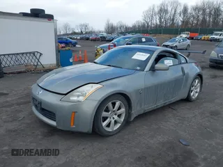 2005 Nissan 350Z Touring with VIN JN1AZ34E85M652465, listed as a IAAI auction lot 41418161 with 153,099 mi miles. Bid and sale history available at carsss.com. Image 17.