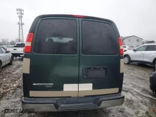 2009 Chevrolet Express Passenger with VIN 1GAHG39K091161470, listed as a Copart auction lot 43410435 with 59,850 mi miles and Salvage Title. Bid and sale history available at carsss.com. Image 6.