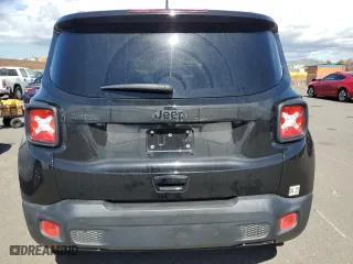 2018 Jeep Renegade Latitude with VIN ZACCJABB2JPJ72506, listed as a Copart auction lot 43878335 with 58,246 mi miles and Salvage Title. Bid and sale history available at carsss.com. Image 6.