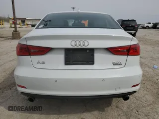 2016 Audi A3 Premium with VIN WAUB8GFF3G1050351, listed as a Copart auction lot 52283705 with Not Provided miles and Salvage Title. Bid and sale history available at DreamBid. Image 6.