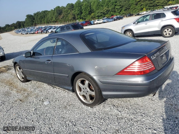 2006 Mercedes-Benz CL-Class 5.0L with VIN WDBPJ75J16A046900, listed as a Copart auction lot 65745974 with NaN miles and Clean Title. Bid and sale history available at carsss.com. Image 2.
