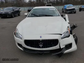 2014 Maserati Quattroporte GTS with VIN ZAM56PPA8E1073092, listed as a Copart auction lot 52827045 with 51,304 mi miles and Salvage Title. Bid and sale history available at carsss.com. Image 5.