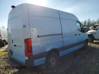 2021 Mercedes-Benz Sprinter Cargo with VIN W1Y4EBHY9MT059542, listed as a Copart auction lot 85926744 with 95,115 mi miles and Salvage Title. Bid and sale history available at carsss.com. Image 3.