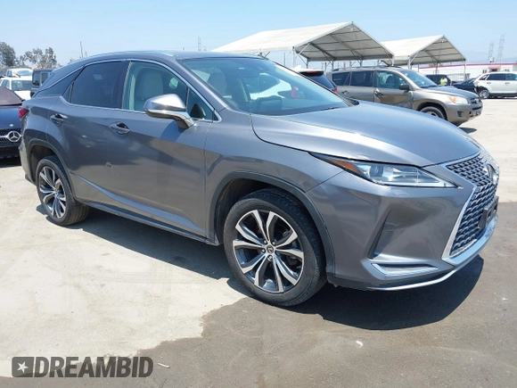 2022 Lexus RX 350 with VIN 2T2HZMAA1NC225639, listed as a IAAI auction lot 42478036 with 48,493 mi miles and . Bid and sale history available at DreamBid. Image 1.