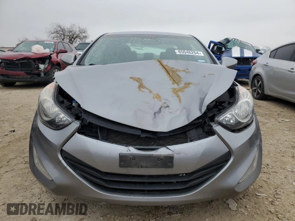 2013 Hyundai Elantra Coupe GS with VIN KMHDH6AE9DU014951, listed as a Copart auction lot 85046264 with 82,059 mi miles and Salvage Title. Bid and sale history available at carsss.com. Image 5.