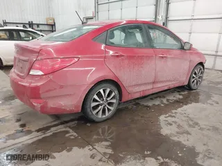 2017 Hyundai Accent SE with VIN KMHCT4AE7HU282529, listed as a IAAI auction lot 41528574 with 87,057 mi miles. Bid and sale history available at carsss.com. Image 4.