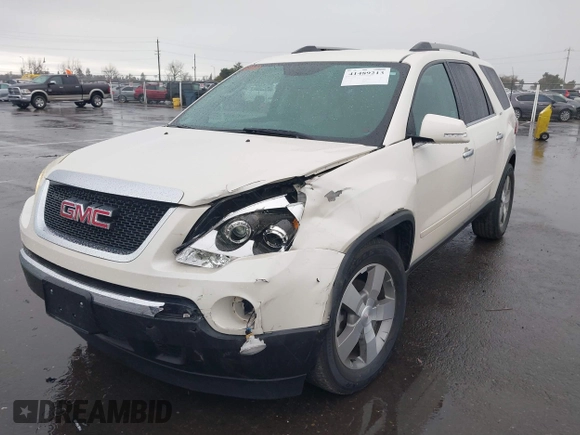 2012 GMC Acadia SLT1 with VIN 1GKKVRED2CJ361758, listed as a IAAI auction lot 41489213 with 69,623 mi miles. Bid and sale history available at carsss.com. Image 6.