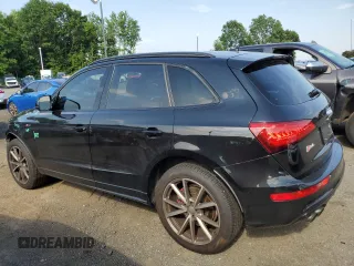 2017 Audi SQ5 Premium Plus with VIN WA1CCAFP7HA009440, listed as a Copart auction lot 62433294 with 83,790 mi miles and Salvage Title. Bid and sale history available at DreamBid. Image 2.