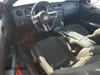 2014 Ford Mustang V6 with VIN 1ZVBP8EMXE5215679, listed as a Copart auction lot 47837345 with 137,881 mi miles and Salvage Title. Bid and sale history available at carsss.com. Image 8.