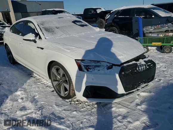 2020 Audi A5 Sportback Premium Plus with VIN WAUCNCF55LA016273, listed as a Copart auction lot 77953473 with 0 mi miles. Bid and sale history available at carsss.com. Image 11.