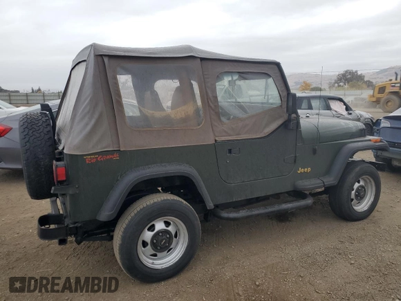 1995 Jeep Wrangler S with VIN 1J4FY19P5SP256440, listed as a Copart auction lot 82270794 with 169,070 mi miles and Clean Title. Bid and sale history available at carsss.com. Image 3.